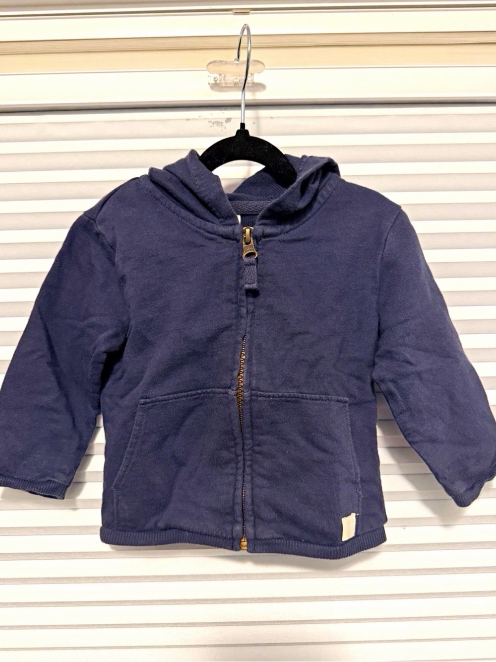 Baby Hooded Zip-Up Sweatshirt
